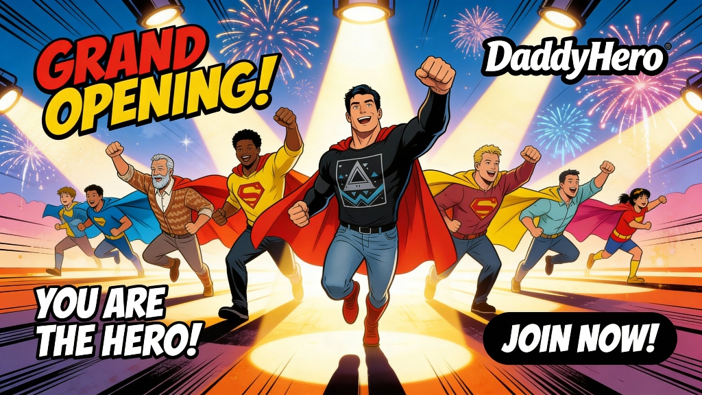 DaddyHero Grand Opening